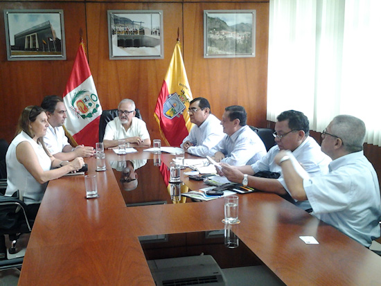 Meeting in Chiclayo